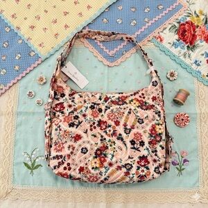 Vera Bradley Prairie Paisley Convertible Shoulder Bag Backpack